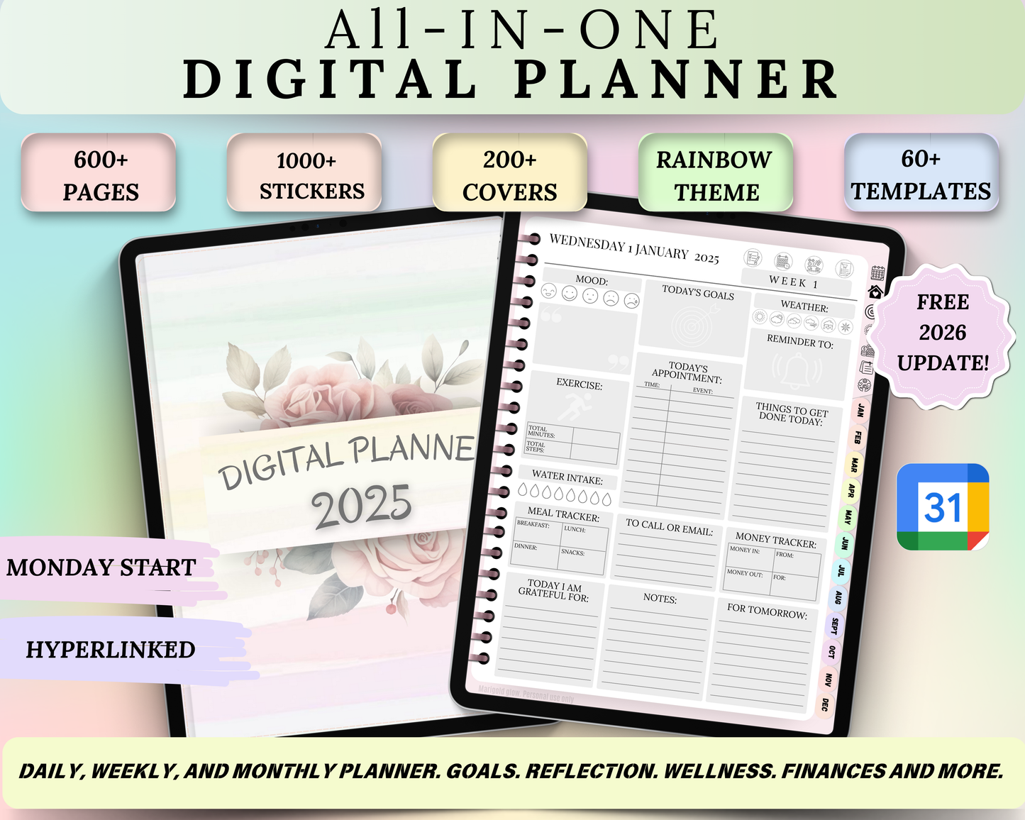 2025 Digital Planner