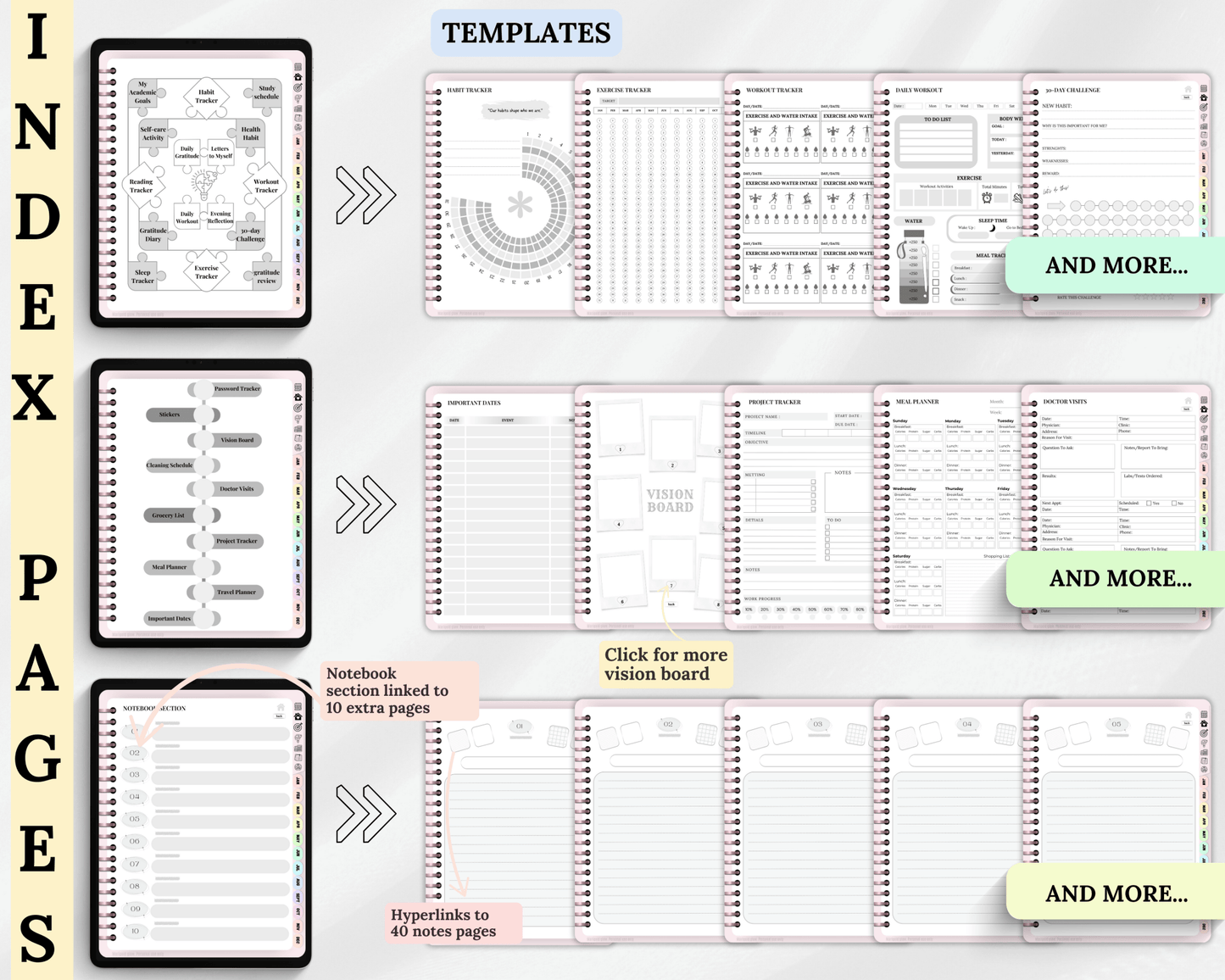 2025 Digital Planner - Marigold Glow